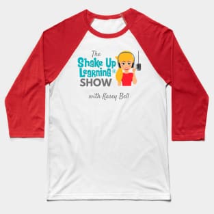 The Shake Up Learning Show Logo Baseball T-Shirt